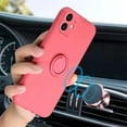 thumbnail image 4 of Luxury Liquid Silicone Magnetic Cases For iPhone 15 14 13 12 11 16 Pro Max XS XR 13 Mini 16 Plus Soft Cover With Ring Holder DarkPurple For iphone16Pro, 4 of 6