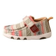 thumbnail image 3 of TWISTED X Infant Unisex Hooey Driving Moccasins, Color: Pink Multi, Size: 3, Width: M, 3 of 5