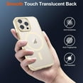 thumbnail image 6 of Magnetic for iPhone 13 Pro Case [Compatible with MagSafe] [10 FT Military Grade Drop Protection] Slim Translucent Matte Shockproof with Anti-Fingerprint Phone Case,Matte Antique White, 6 of 14