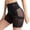 Black, variant on Women's High Waisted Tummy Control Shapewear Shorts, Seamless Mesh Butt Lifter Safety Shorts