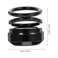 thumbnail image 2 of FOMIYES 2Ud Adorno Difusor Para Auto Perfume Y En Negro, 2 of 8