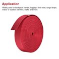 thumbnail image 4 of Flat Nylon Webbing Strap 1.5 Inch 25 Yards Bright Red for Backpack, Luggage-rack, 4 of 7