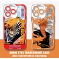 thumbnail image 4 of Funda de teléfono Anime Bleach Ichigo para iPhone 15 14 13 12 Mini 11 Pro Max X XR XS 7 8 SE 2020 Plus funda transparente de silicona suave, 4 of 5
