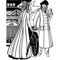 Folkwear Model T Duster #230 Driving Coat Jacket Princess Seam Duster Ladies Traditional Sewing Pattern (Pattern Only) folkwear230