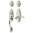 thumbnail image 1 of Baldwin 853450552LH Left H & Landon Double Cylinder Two Point Handleset, Lifetime Polished Nickel, 1 of 1