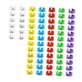 thumbnail image 1 of 100 bandas para patas de aves, anillos para patas de aves de corral, 8 mm, multicolor, versátiles, para identificación de aves, accesorio para pollos., 1 of 8