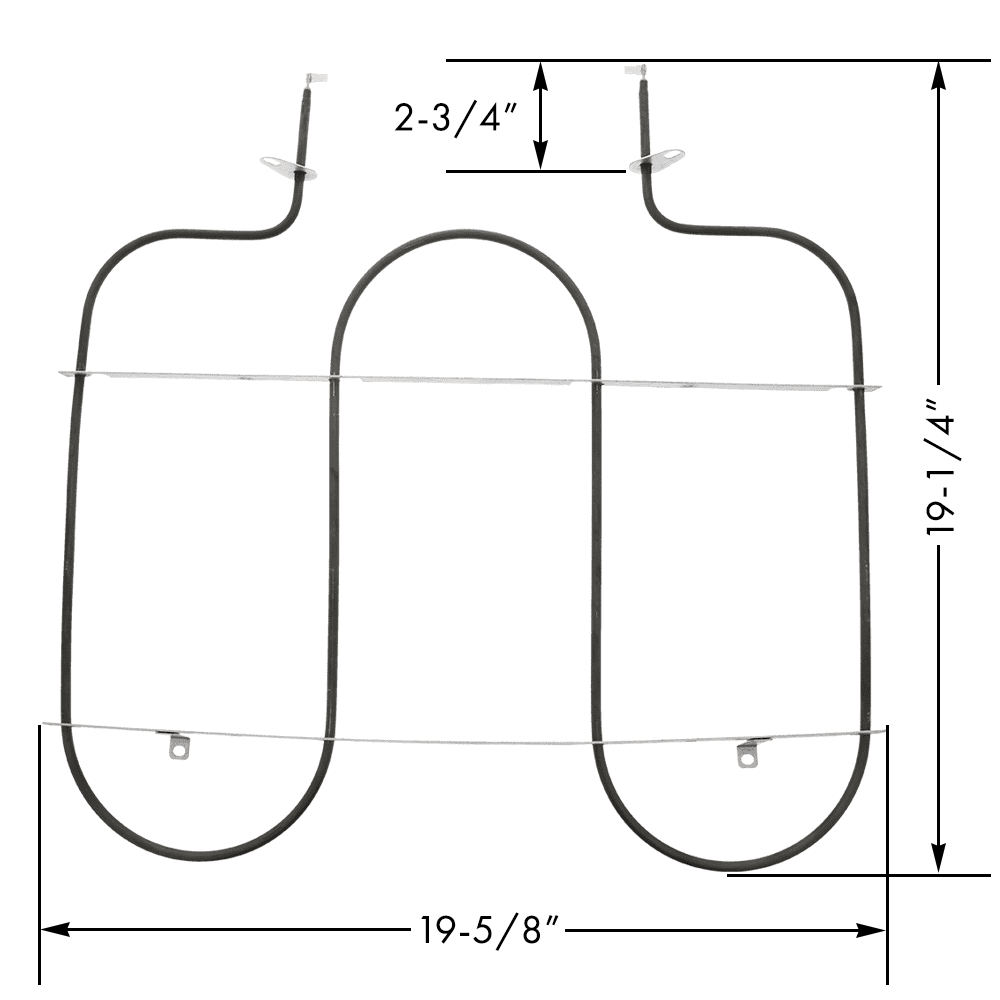 Broil Element for Whirlpool, Sears, AP3744403, PS898602, 9757340, W10856603