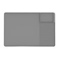 thumbnail image 1 of Lipstore Coffee Tamper Mat Silicone Coffee Station Mat for Office Bar Kitchen Counter Gray, 1 of 7
