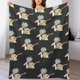 thumbnail image 1 of Manta de franela suave y acogedora de Rick y Morty para niños y niñas, mantas de vellón cálidas de lujo para sofá, cama, camping, viajes, 50 x 40 pulgadas, 1 of 1