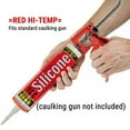 thumbnail image 4 of Soudal Accumetric 01700RD48 Silicone High Temperature Sealant, 10.1 oz, 4 of 5