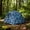 Sky Blue, variant on Net Fabric Roll for Outdoor and Garden Fence Coverage
