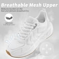 thumbnail image 4 of Ecetana Women's Walking Tennis Shoes Non-Slip Breathable Mesh Athletic Workout Sports Sneakers, 4 of 8