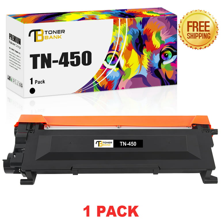 TN450 TN420 Toner Cartridge Compatible for Brother TN450 TN-450 TN-420 HL-2270DW HL-2240 MFC-7240 MFC-7860DW MFC-7460DN DCP-7065DN HL-2240D Printer Ink (Black 1-Pack) - Walmart.com