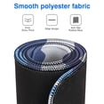 thumbnail image 7 of Blue Military Camouflage&nbsp;desk Mouse Padwaterproofwashable&nbsp;for Office Home Work GamingmousepadsRubber Base Mousepad with Stitched Edges 31.5x11.8inches, 7 of 7