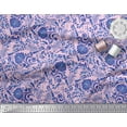 thumbnail image 2 of Soimoi Cotton Duck Fabric Leaves & Floral Artistic Decor Fabric Printed Yard 42 Inch Wide, 2 of 3