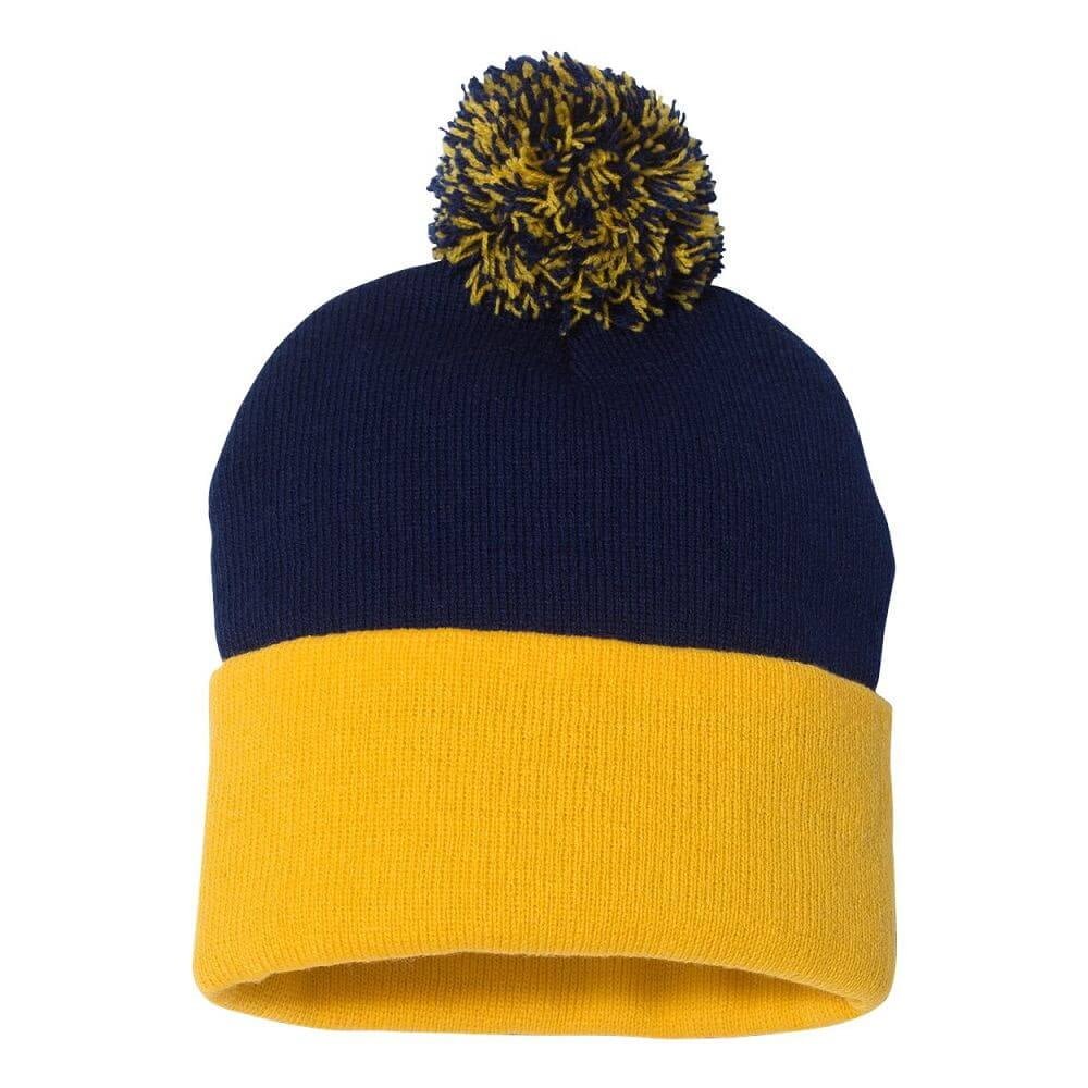 Elegant Headwear Toddler Boy Beanie Hat With Mittens Winter Accessory Set PJ Masks Navy