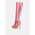 thumbnail image 3 of Pipette Diamante Set High Heeled Calf Boot, 3 of 10