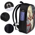 thumbnail image 4 of Solo Leveling Laptop Backpack, Water Resistant Daypack Backpack, Extra Large Travel Backpack, Computer Backpack With USB Port, 17x12x6.5 Inch, 4 of 9