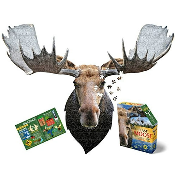 Casse-Tête en Forme de Tête d'Animal 700 Pcs