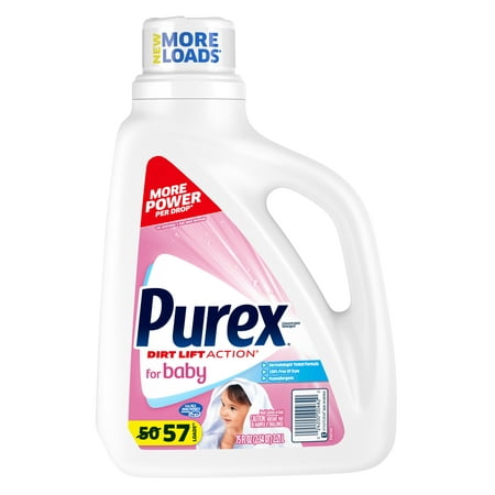 Purex Baby, 57 Loads, Liquid Laundry Detergent Baby, 75 fl