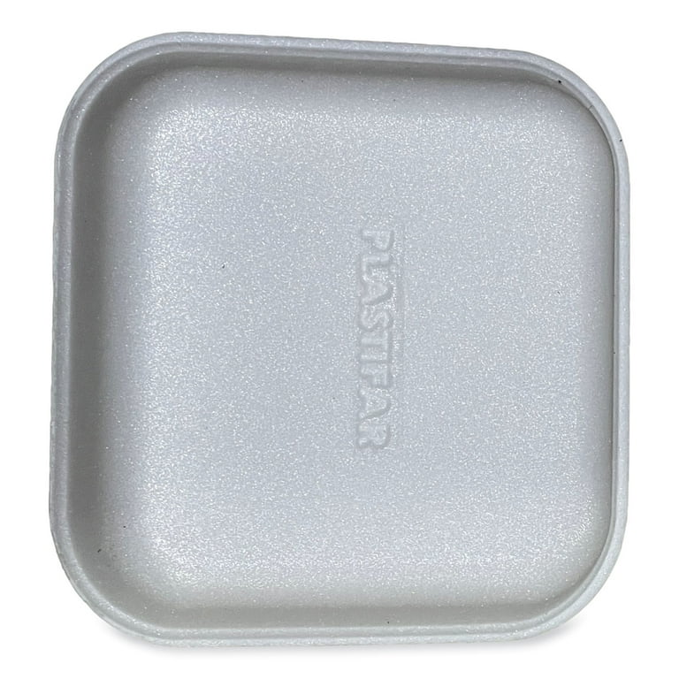 Meat Trays, #1, 5.38 x 5.38 x 1.07, White, 500/Carton Meat Trays, #1, 5.38 x 5.38 x 1.07, White, 500/Carton