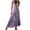 Purple, variant on Summer Dresses for Women 2025, Fashionable Women's Casual Spring/summer Sleeveless Printed Dress(Black,S)