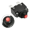thumbnail image 4 of Interruptores automáticos térmicos Uxcell 18A 125/250V CA 32V CC Protectores de sobrecarga Interruptor 2 Pcs, 4 of 4