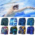 thumbnail image 4 of Traje de baño de verano para hombre, traje de baño ajustado, trajes de baño para niño, Boxer, pantalones cortos, bañadores, ropa de playa, 4 of 5