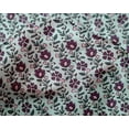 thumbnail image 4 of oneOone Silk Tabby Fabric Leaves & Floral Block Print Sewing Fabric BTY 42 Inch Wide, 4 of 4