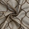 Pinewave Home Pinewave Sheer Light Filtering Moroccan Geometric Grommet Curtain, Set of 2, Brown,… — $23.35 (10% off)
