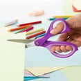thumbnail image 5 of LIVINGO 7 in Scissors, Stainless Steel, Pointed Tip, Multicolor, 3 Count, 1 Pack, 5 of 7