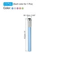 thumbnail image 2 of Unique Bargains Prolongateurs de Crayon 5 Pack Métal Poignée Dessin Ombrage Extensible Porte-Crayon Réglable, Multicolore, 2 of 5
