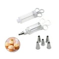 thumbnail image 5 of Cupcake Filling Injector with 5 Nozzles Dessert Decorating Set Kitchen Baking Pastry Tool, 5 of 8