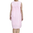 thumbnail image 3 of EZI Women's Duster7 Sleeveless Cotton-rich House Dress, 3 of 9