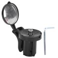 thumbnail image 2 of Rdeghly Bicycle Mirrors For Handlebars,Bike Mirror,Bike Mirror Rigid PVC Acrylic Small Lightweight Black Cycling Accessories For Bicycle Handlebars, 2 of 8