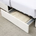thumbnail image 3 of Liv Queen Size Boucle Storage Bed | Patented 2-Drawers | No Box Spring, 3 of 23