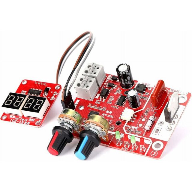 CHAO (100A) Tablero de control de soldador por puntos, Tablero de control de tiempo y corriente con pantalla digital