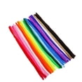 thumbnail image 1 of Ramo de encriptación de raíz de cabello con barra de giro monocromática hecho a mano, bolsa de material de bricolaje, color macarrón para jardín de infantes de lana, 1 of 5