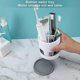 thumbnail image 3 of Toothbrush Holder, Ventilated Mould-Proof Toothbrush Caddy, Tough Small Toothbrush Pot Stand for Easy Bathroom Storage, White, 3 of 5