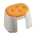 thumbnail image 3 of Sofa Tea Stool Shoes Changing Multifunctional Portable Lightweight Footstool for large Orange, 3 of 9