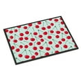 thumbnail image 1 of Carolines Treasures BB5148JMAT Tapis Intérieur Ou Extérieur Cerises sur Fond Bleu, 24 x 36 Po., 1 of 4