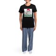 thumbnail image 4 of CafePress - NOLLAIG SHONA DUIT - Women's Short Sleeve Print T-Shirt and Pants Dark Cotton Pajama Set, 4 of 7