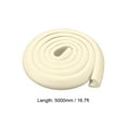 thumbnail image 2 of Unique Bargains Corner Guards Edge Protectors 16.4ft(5M), Pack Foam Safety Bumper L Shape, Beige, 2 of 5