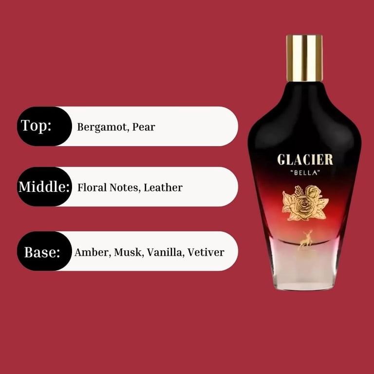 香水(女性用) Maison Alhambra GLACIER BELLA 100ml Maison Alhambra, Eau de Parfum Spray, 3.4 oz, Oriental Floral