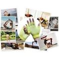 thumbnail image 5 of Fingerless Exercise Non Slip Yoga Pilates Gloves with Silicone Dots, 5 of 5