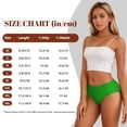 thumbnail image 4 of Fotbe Green Calzones Estampados para Mujer – Ropa Interior de Algodón, Cómoda, Suave y Elástica-4X-Large, 4 of 6