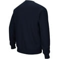 thumbnail image 2 of Men's Colosseum Navy Notre Dame Fighting Irish Arch & Logo Crew Neck Sweatshirt, 2 of 4