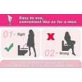thumbnail image 5 of 50 Pcs Disposable Female Urination Device, Pee Funnel For Women Portable Female Urinal Funnel, 5 Packs 10 Count(50 Counts), 5 of 5