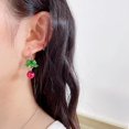 thumbnail image 3 of Pendientes Navideños, Pendientes de Navidad Mujer Lindas Christmas Earrings Joyas de Navidad Hermoso Pendientes Navidad para Mujeres Niñas Navidad Año Nuevo Accesorios de Estilismo, 3 of 5