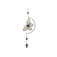 thumbnail image 3 of Cheapark Iron Butterfly Wind Chimes Outdoor Hanging Decor Glow In Dark UV Fluorescent Piece For Patio Yard Indoor Space, 3 of 7